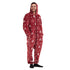 Snuggs Blanket Onesie Red Christmas Tree